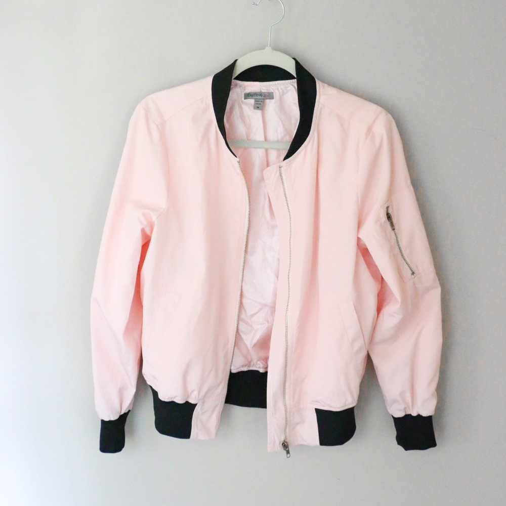Windsor Pink Bomber Jacket - Medium